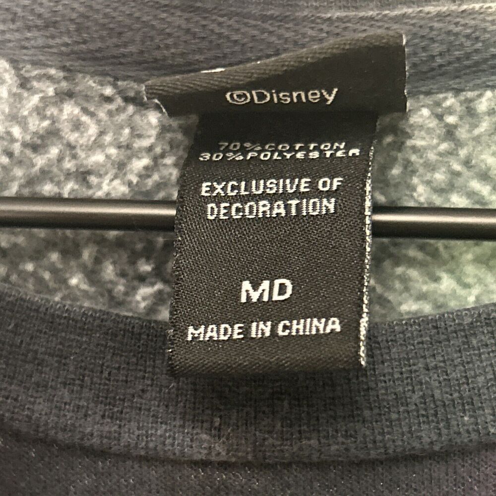 OOGIE BOOGIE Sweatshirt Medium The Nightmare Before Christmas Tie-Dye Dice Crew - Picture 4 of 5